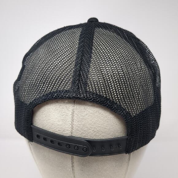 First Call Snapback Trucker Hat Black OS Adjustable Embroidered Team O'Reilly - Picture 6 of 9